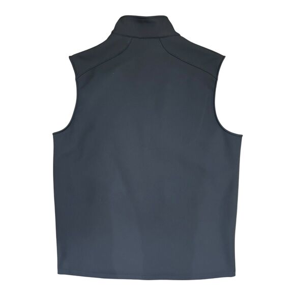 Eddie Bauer Softshell Vest XL Chester Cheetah Logo Gray NWT - Picture 7 of 8